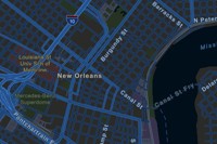 Streets (night) basemap