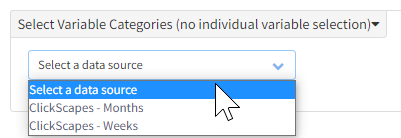 Select a data source