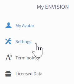 Click settings