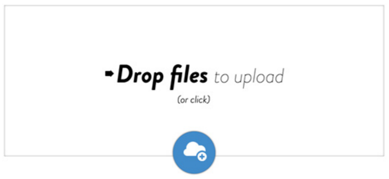 Upload files box