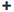 plus sign icon