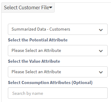 Select attributes