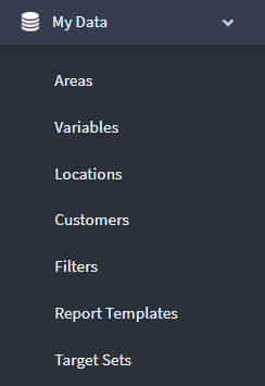 Select target sets under my data