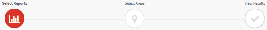 Select reports in menu