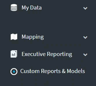 Select locations from My Data drop-down