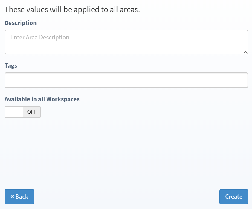 Configure details