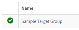 Select target group