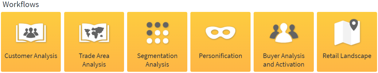 Using Workflows – Environics Analytics Community