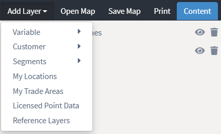Select my locations