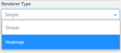 Select renderer type