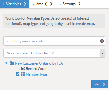 Select categorical data column
