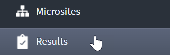 Click on Results tab