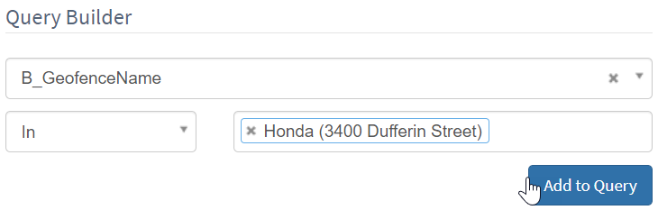 Customize filter location settings