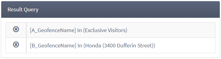 Complete query example