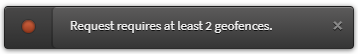Error message