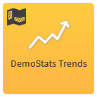 DemoStats trends tool icon