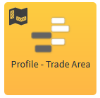 Profile Trade Area tool icon