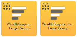 WealthScapes tool icons
