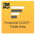 Financial CLOUT trade area tool icon