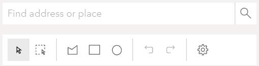 Drawing toolbar