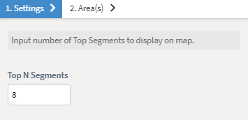 Top segments settings