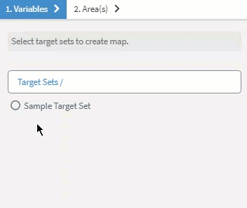 Select a target group
