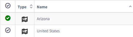 Select a trade area