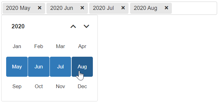Select a time period