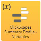 Variables tool icon