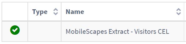 Select a MobileScapes extract