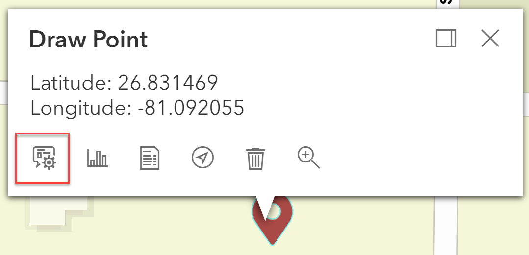 Click SiteScore icon on pop-up menu