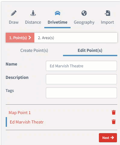 Configure location details