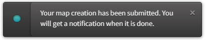 Printing notification