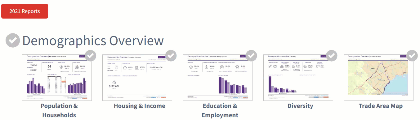 Customizing the Reporting Page in SPOTLIGHT – Environics Analytics ...