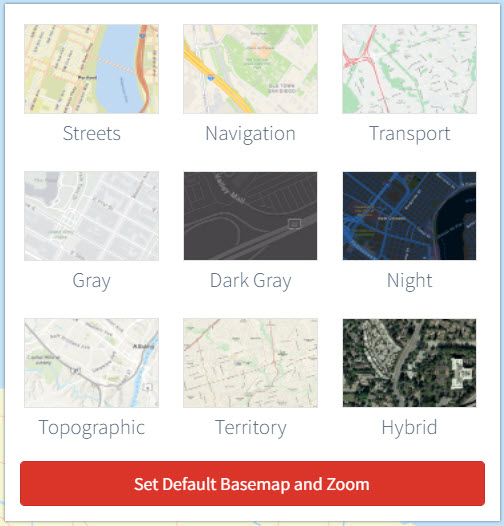 Basemaps