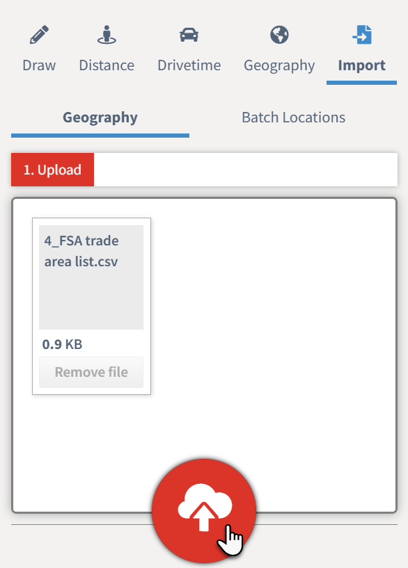 Upload file