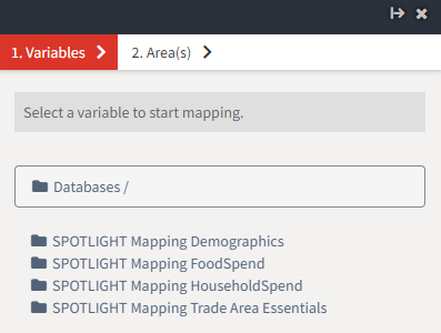 Select a database